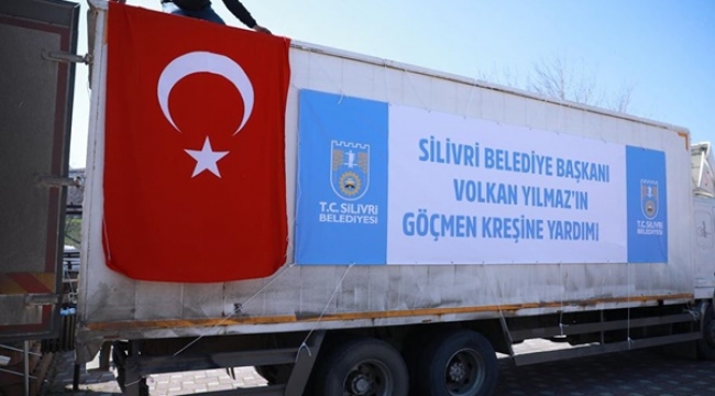 Silivri Belediyesi'nden Göçmen Kreşi'ne Destek