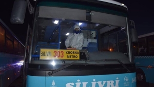 Silivri Birlik'ler Dezenfekte Ediliyor