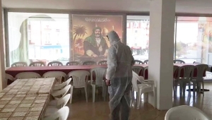 Silivri Cemevi'nde Dezenfekte Çalışması Yapıldı