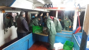 Silivri'deki Balıkçılara Gece Denetimi