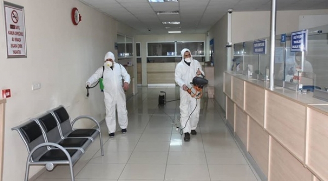 Silivri İlçe Emniyet Müdürlüğü Corona Virüse Karşı İlaçlandı