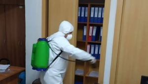 Silivri İlçe Tarım ve Orman Müdürlüğü Dezenfekte Edildi