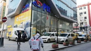 Silivri PTT Binası İlaçlandı