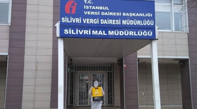 Silivri Vergi Dairesi Dezenfekte Edildi