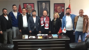 Yalçın, Büyükkılıçlı Spor Kulübü'nü Ağırladı