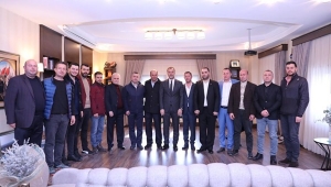 Yılmaz, Ediz Özkanlı ve Yönetimini Ağırladı