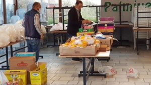 Babayiğit'ten Palmiye Ekibine Ramazan Paketi