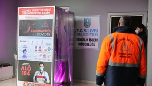 Belediye Personeli Dezenfekte Olarak Mesaiye Başlıyor