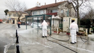 Beyciler'de İSTAÇ'tan Köşe Bucak Dezenfeksiyon!