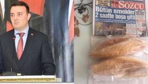 Bozoğlu'ndan Işıklar'a, Ekmek ve Sözcü Gazetesi Göndermesi