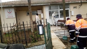 Büyükkılıçlı'da İSTAÇ'tan Her Alanda Etkili Dezenfekte