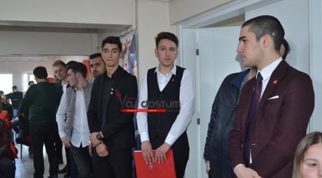 CHP Silivri Gençlik Kolları'nda Görev Dağılımı Gerçekleşti