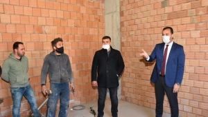 Gümüşyaka'daki Sağlık Ocağı İnşaatı Hızla İlerliyor