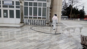 İSTAÇ Ekiplerinden Çeltik'te Virüslere Karşı Dezenfeksiyon