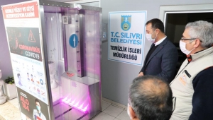 Koronaya Karşı Dezenfeksiyon Kabini Yerleştirilecek