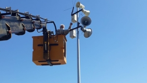 Ramazan öncesi ön hazırlık hoparlörlerden başladı