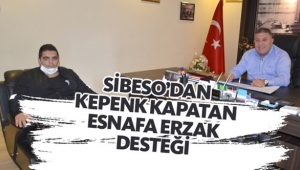 SİBESO'dan Korona Mağduru Esnafa Can Suyu