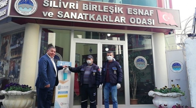 SİBESO Hizmet Binasına Dezenfektan Ünitesi