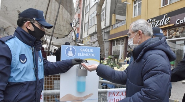 Silivri Belediyesi Zabıtasından Pazarlarda Sıkı Denetim