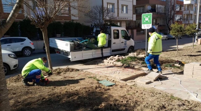 Silivri'de çevre düzenleme çalışmaları sürüyor