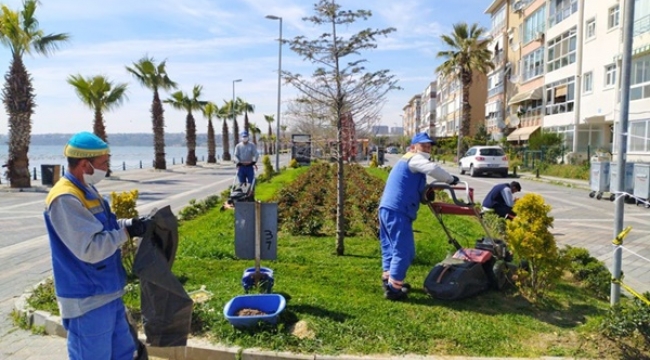 Silivri Evdeyken Yeşil Alanlar Bakımdan Geçiyor