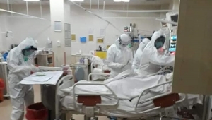 Silivrili Sağlıkçılar, Dr. Hızır Aydın'ın Siper Maskelerini Kullanmaya Başladı