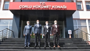Yeni Hükümet Konağı Projesi İçin Çorlu Hükümet Konağı'nda İncelemelerde Bulundu