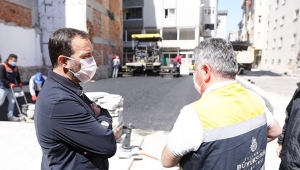 Yılmaz'dan Büyükşehir'e Asfalt Teşekkürü