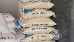 Ayhan Yeni'den Gıda Bankası'na 250 kg Pirinç Bağışı