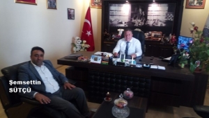 Başkan Koçer, Sütçüoğlu İnşaat YK Başkanını Ağırladı