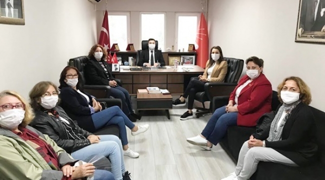 CHP Silivri, İl Kadın Kolları Başkanını Ağırladı
