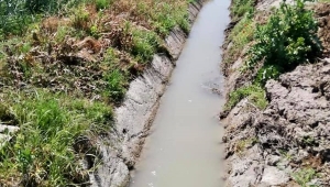 Değirmenköy Sulama Kanalı İSKİ Ekiplerince Temizlendi
