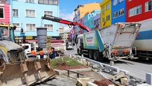 Eski Sanayi Bölgesinde Çöpler Yer Altına Alınıyor