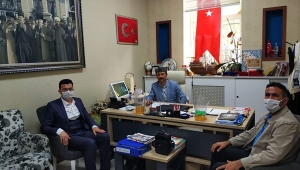 Hasan Özen'den, Erdal Aslan'a Ziyaret