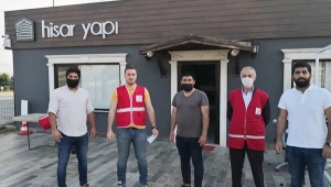 Hisar Yapı'dan Kızılay Silivri Şubesine Ramazan Kolisi Bağışı