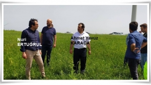 İl Tarım ve Orman Müdürü, Gazitepe ve Kadıköy'de İncelemelerde Bulundu