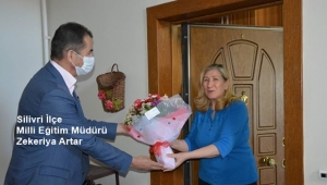 İlçe MEM Müdürü Artar'dan Öğretmenlere Anneler Günü Jesti