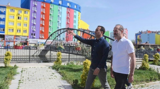 MHP İzmir Milletvekili Osmanağaoğlu, Silivri'yi Karış Karış Dolaştı