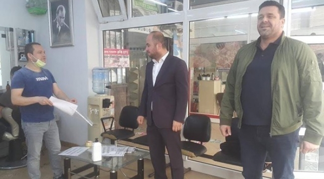 MHP Silivri'den Kuaför Esnafına Ziyaret