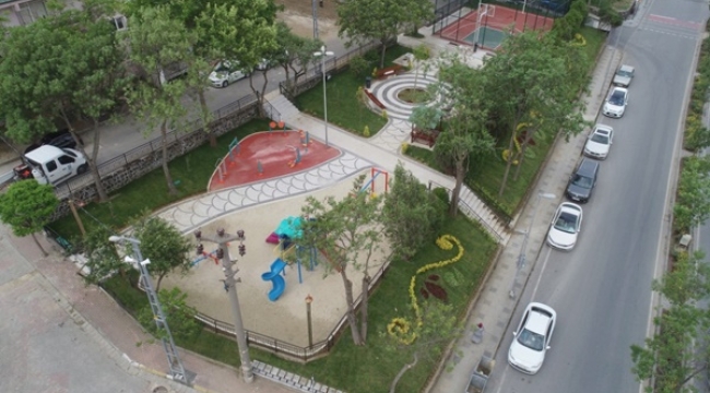Serçe Sokak Oyun Parkı Yeni Haliyle Dikkat Çekiyor