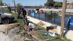 Silivri'de 50.000 m2 Yeşil Alanda Otomatik Sulamaya Geçildi