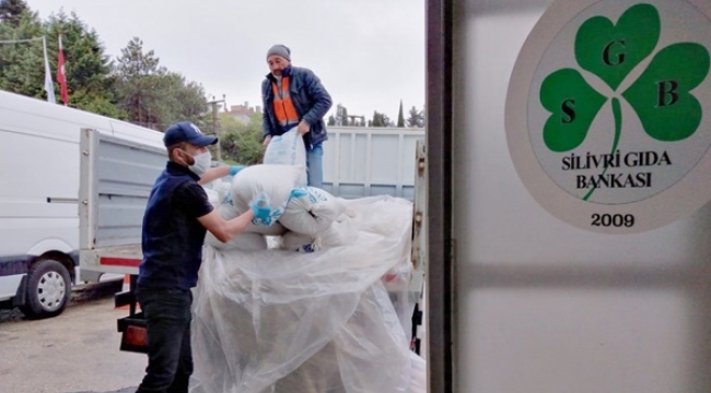 Silivri Gıda Bankası'na Bağışlar Devam Ediyor