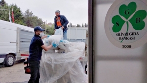 Silivri Gıda Bankası'na Bağışlar Devam Ediyor