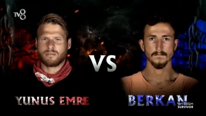 Survivor'da Silivrili Yunus Emre, rakibi Berkan'a şans tanımadı!