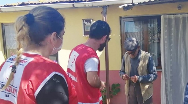 Türk Kızılayı Silivri Şubesi Yardımdan Yardıma Koşuyor