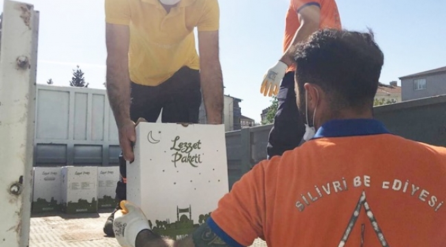 Yalçın Dorse'den Silivri Gıda Bankası'na 100 Koli Kumanya