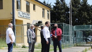 Yılmaz, Çanta Spor Kulübü Tesislerinde İncelemelerde Bulundu