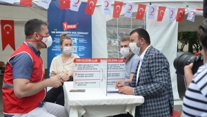 AK Parti'den Kızılay'a Kan Desteği