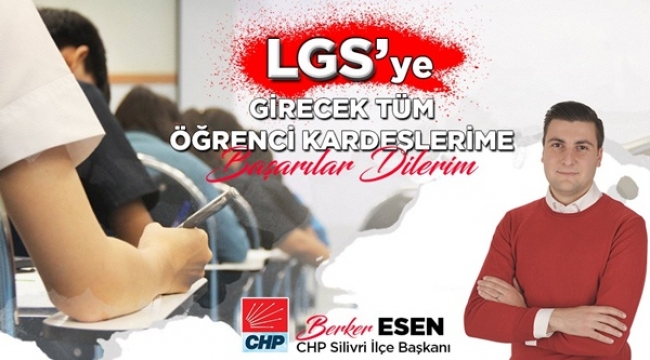 Başkan Esen'den Öğrencilere LGS Mesajı