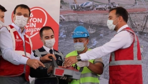 Başkan Yılmaz, KİPTAŞ 4. Etap Konutlarının Temel Atma Törenine Katıldı